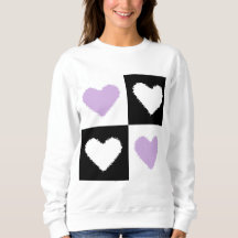 Mazipoodles Hearts Abstraction Lilac