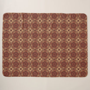 Mazipoodles Kaleidoscope S. Brown Beige Sherpadecke