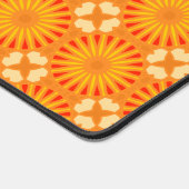 Mazipoodles Kaleidoskop P Rotes Gelbes Orange 5 Schreibtischunterlage (Ecke)