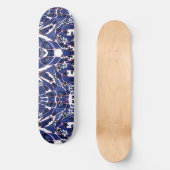 Mazipoodles Maximalist Neuro Blumenrosa Skateboard (Vorderseite)