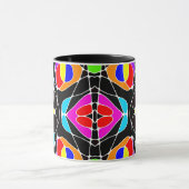 Mazipoodles Neuro Art - Regenbogen 1 Tasse (Zentrum)