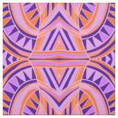 Mazipoodles New Fish Head Blätter Jazz Funk Orange Stoff (Muster)