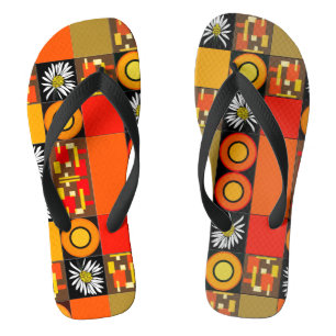 Mazipoodles Patchwork Quilt 1 Badesandalen