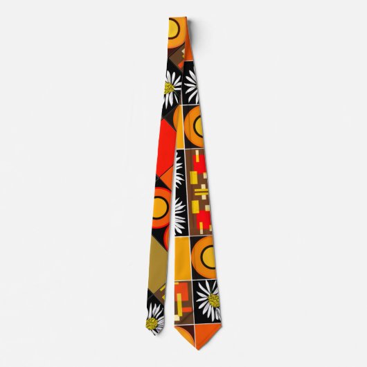 Mazipoodles Patchwork Quilt 1 Krawatte (Rückseite)