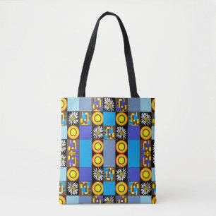 Mazipoodles Patchwork Quilt 3 Blue Tasche