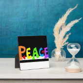 MAZIPOODLES Peace Rainbow Fotoplatte (InSitu)