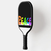 MAZIPOODLES Peace Rainbow Pickleball Schläger (Links)