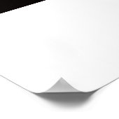 MAZIPOODLES Peace Yellow Poster (Ecke)