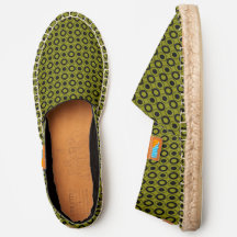 Mazipoodles Polka Dot Donuts Olive Black