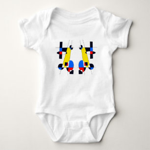 Mazipoodles Racers Baby Strampler
