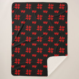Mazipoodles Red Hearts Sherpadecke