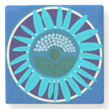 Mazipoodles Sonnenblume Sonnenschein: Blau 1