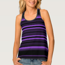 MAZIPOODLES Streifen Spaghetti 08 Damen Tank Top