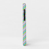 MAZIPOODLES Streifen Spaghetti 54 Herringbone  Case-Mate iPhone Hülle (Hinten/Links)