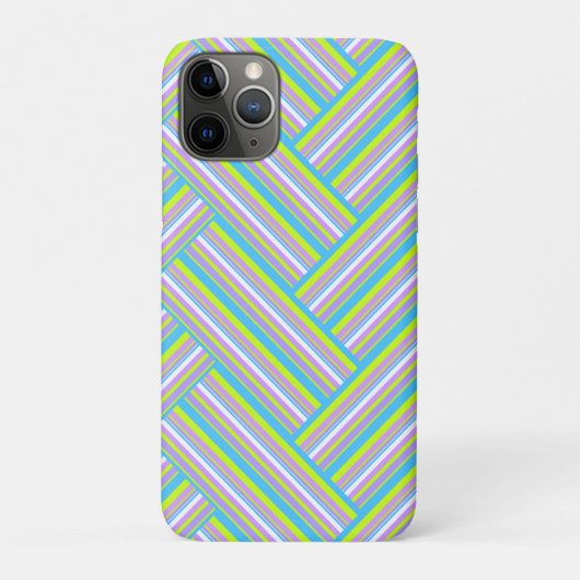 MAZIPOODLES Streifen Spaghetti 54 Herringbone  Case-Mate iPhone Hülle (Rückseite)