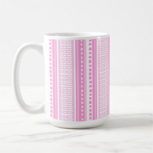 MAZIPOODLES Striped Ribbed Knitting Muster 040 Kaffeetasse