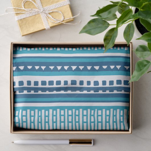 MAZIPOODLES Striped Ribbed Knitting Pattern 088 B  Seidenpapier (Geschenk)