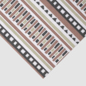 MAZIPOODLES Striped Ribbed Knitting Pattern 188 B  Seidenpapier (Detail)