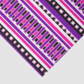 MAZIPOODLES Striped Ribbed Knitting Pattern 194 B  Seidenpapier (Detail)