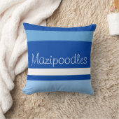 MAZIPOODLES Stripes Spaghetti 105 Name Kissen (Decke)