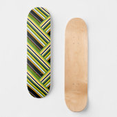 MAZIPOODLES Stripes Spaghetti 11 Herringbone  Skateboard (Vorderseite)