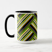 MAZIPOODLES Stripes Spaghetti 11 Herringbone  Tasse (Links)