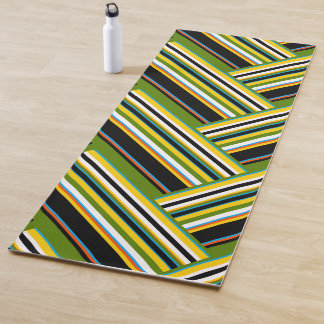 MAZIPOODLES Stripes Spaghetti 11 Herringbone  Yogamatte