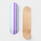 MAZIPOODLES Stripes Spaghetti 14 Skateboard (Vorderseite)