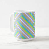 MAZIPOODLES Stripes Spaghetti 54 Herringbone  Kaffeetasse (Vorderseite Links)