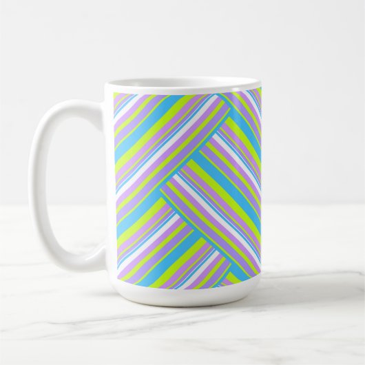 MAZIPOODLES Stripes Spaghetti 54 Herringbone Kaffeetasse (Links)