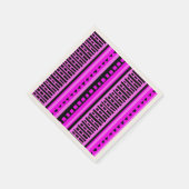 MAZIPOODLES Strippengeflechtmuster 001 B Serviette (Ecke)