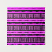 MAZIPOODLES Strippengeflechtmuster 001 B Wandteppich (Vorderseite (Horizontal))