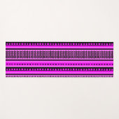 MAZIPOODLES Strippengeflechtmuster 001 B Yogamatte (Vorderseite (Horizontal))