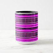 MAZIPOODLES Strippengeflechtmuster 002 B Tasse (Zentrum)