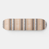 MAZIPOODLES Strippengeflechtmuster 120 Skateboard (Horizontal)
