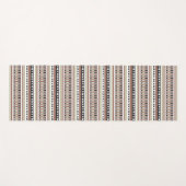 MAZIPOODLES Strippengeflechtmuster 174 Yogamatte (Vorderseite (Horizontal))