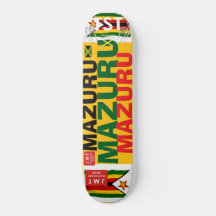 MAZURU JMT SIMBABWE SKATEBOARDS