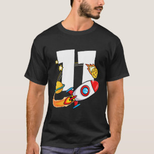 MB 11. Geburtstag eines Raketenschiffs Weltraumuni T-Shirt