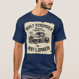 mb 1958 Vintager Lkw Geburtstag wurde stärker auf T-Shirt