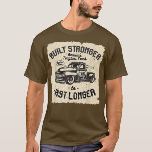 mb 1983 Vintager Lkw Geburtstag wurde stärker auf T-Shirt