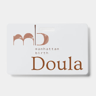 MB Doula-Abzeichen Ausweis