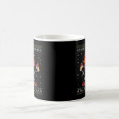 mb Positives Gnome Buffalo Kariertes Weihnachtslic Kaffeetasse (Mittel)