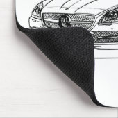 MB SLK 2012 MOUSEPAD (Ecke)
