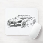 MB SLK 2012 MOUSEPAD (Mit Mouse)