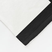 MBA-Abschluss personalisierter Name Fleecedecke (Ecke)