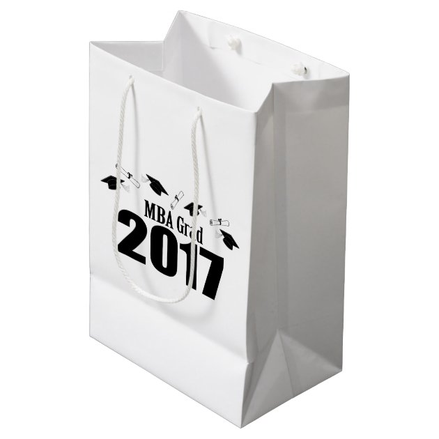 Weintasche Für Absolventen, „Congrats Grad“-Design, Aus Baumwollleinen – Geschenk Für Abschlussfeiern