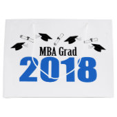Mba-Absolvent-Abschluss-Geschenk-Tasche 2018 Große Geschenktüte (Vorderseite)