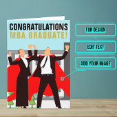 MBA Business Abschluss Card Karte