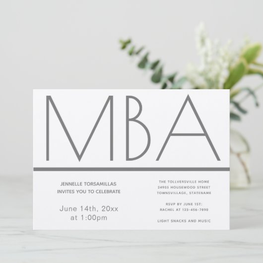 MBA - Einladung zur Graduiertengruppe (Stehend Vorderseite)