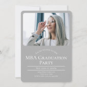 MBA-Foto-Abschluss Einladung (Vorderseite)